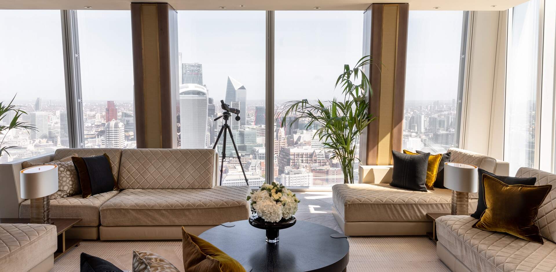 Shangri la bedside shop table